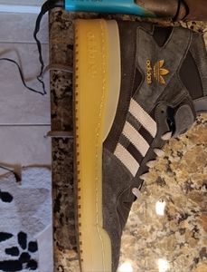 Adidas forum 84 grey size 13 men